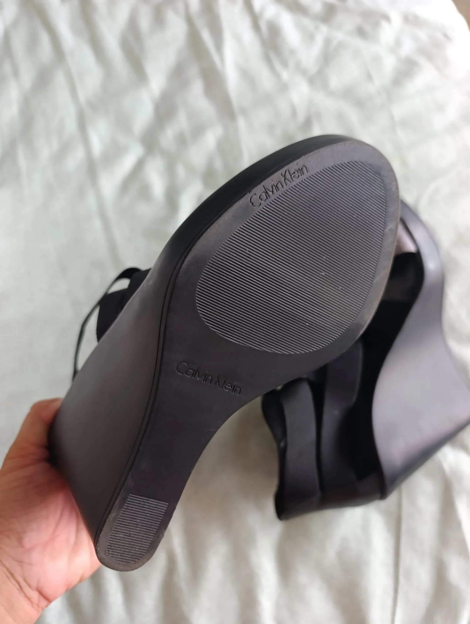Sandalias Calvin Klein tiras cruzadas nr 38  – photo 9